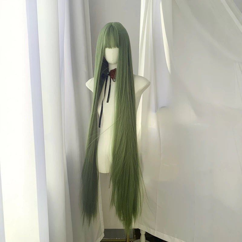 l-email-lolita-wigs-130cm-lang-glatt-cosplay-per-cke-gr-n image 4