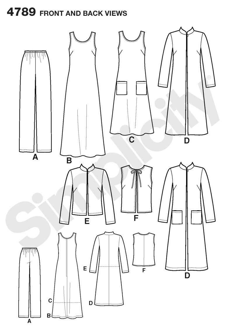 coscraft-4789-schnittmuster-set-gr-aa-hose-weste-jacke-jumper image 2