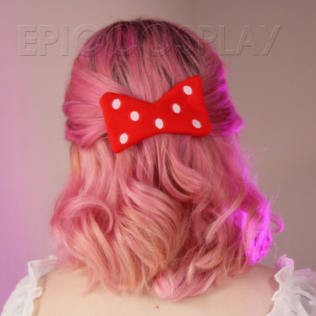 epiccosplaywigs-haarclip-orange-schleife-stoff-haarspange image 3