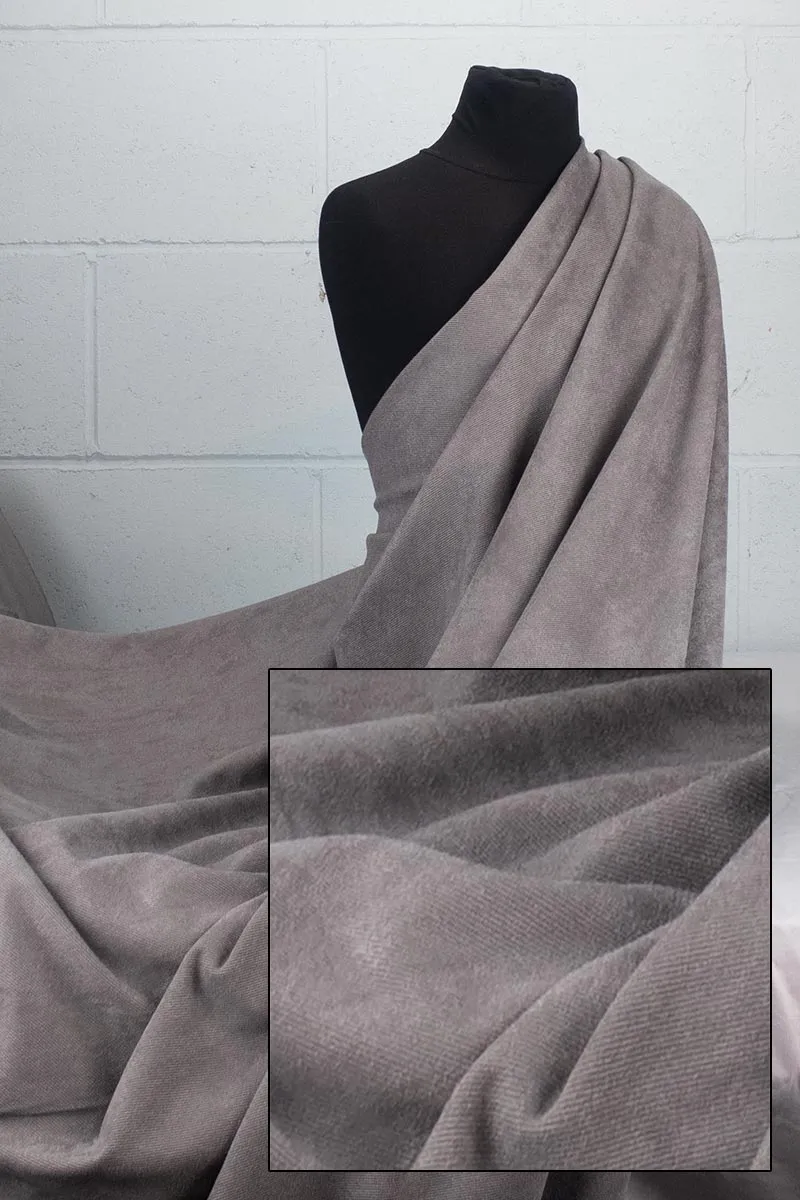 coscraft-fabrics-suede-twill-stoff-rot-0-5-m-weich image 1