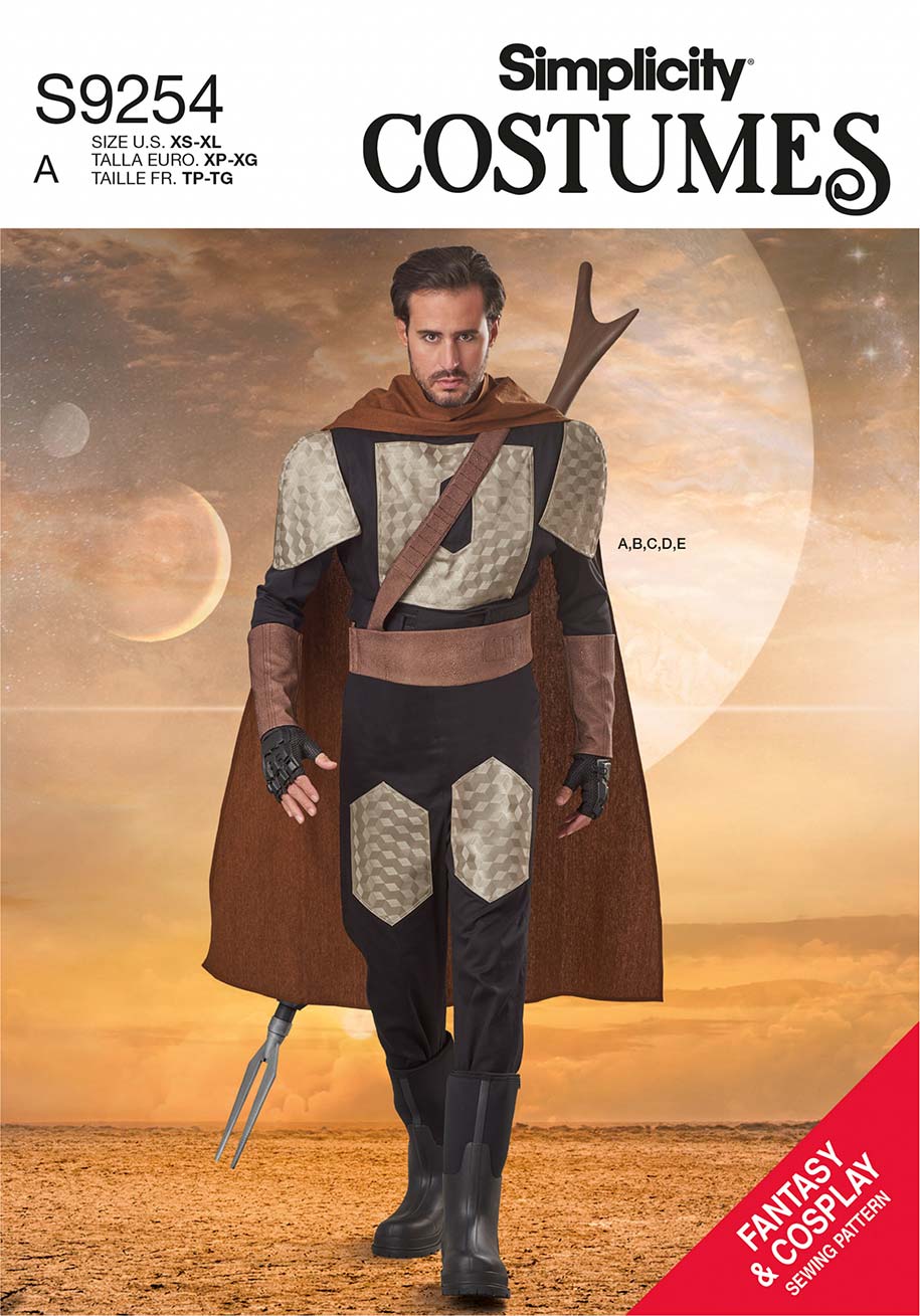 coscraft-9254-herren-kost-m-schnittmuster-a-xs-xl image 1