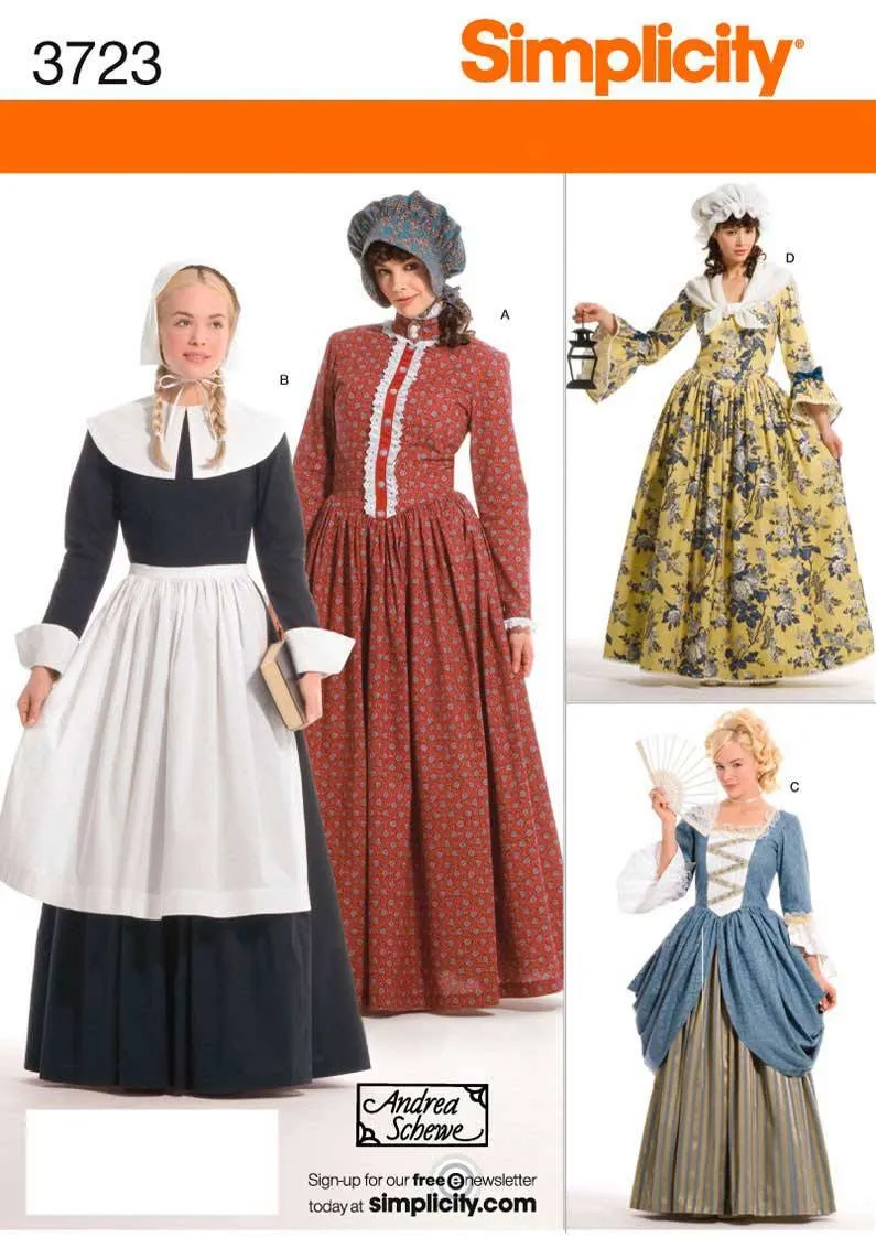 coscraft-3723-historisches-kost-m-schnittmuster-hh-6-12-mit-hut image 1
