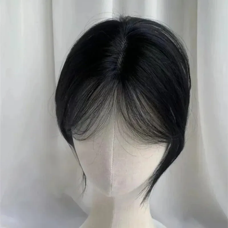 lemailwig-basic-wigs-pony-haarteil-25cm-schwarz image 1
