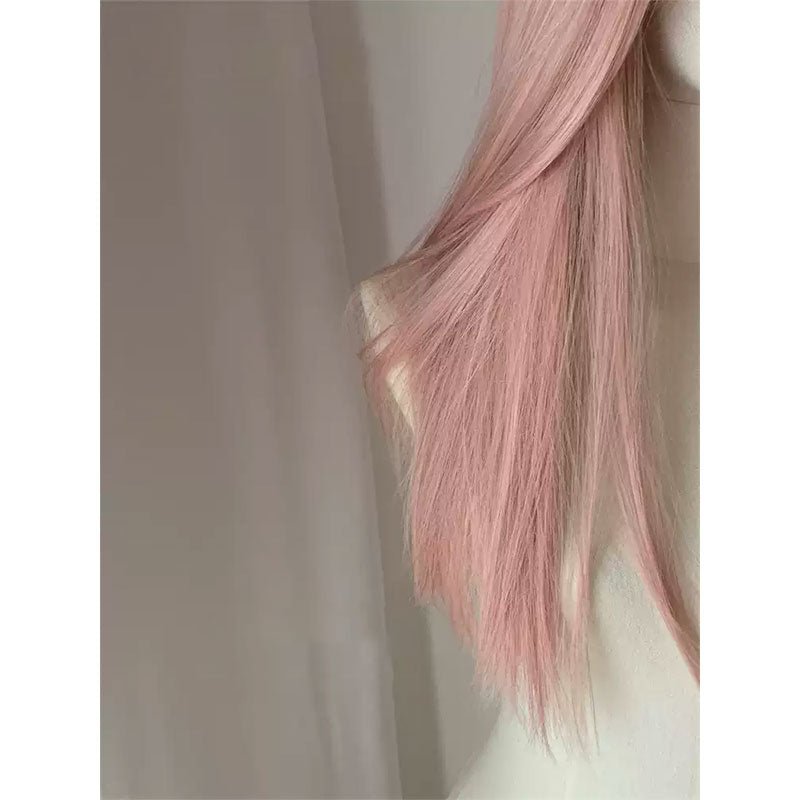 lemailwig-lace-wigs-pink-glatt-lange-straight-per-cke-60cm image 2