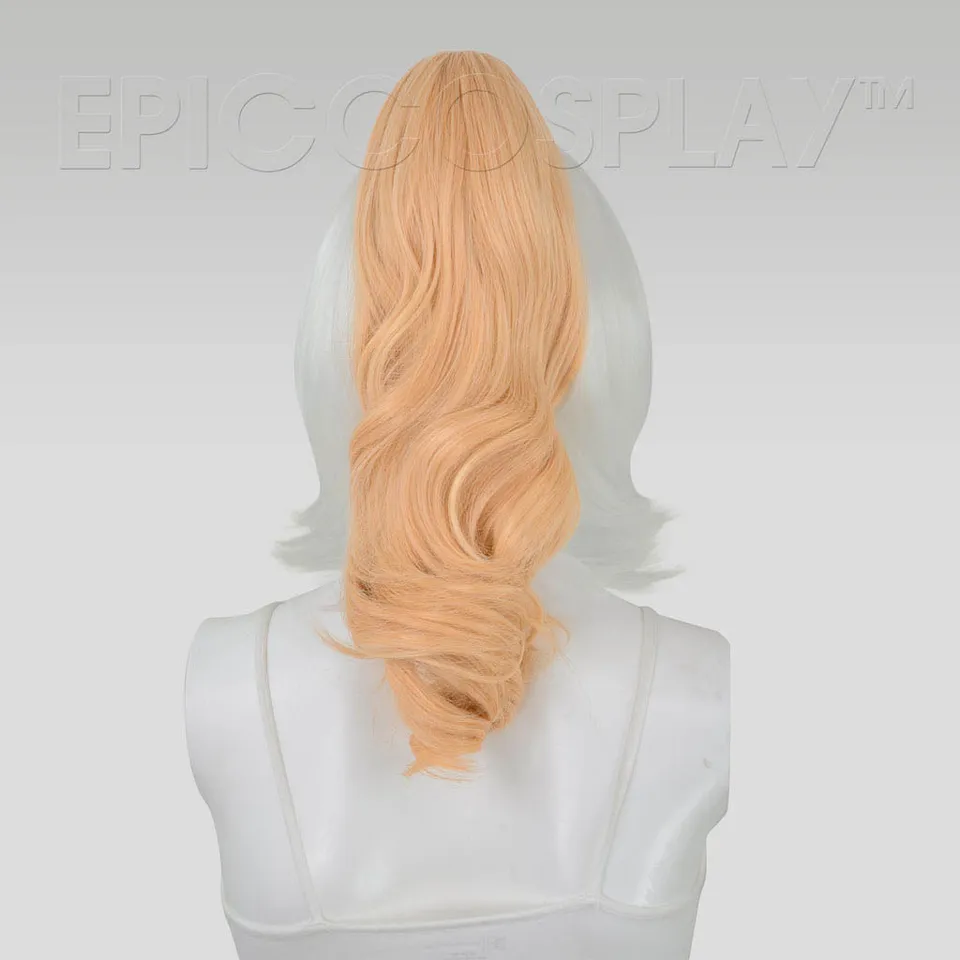 epiccosplay-ponytail-clipons-pferdeschwanz-haarteil-peach-blonde-20-lockig image 1