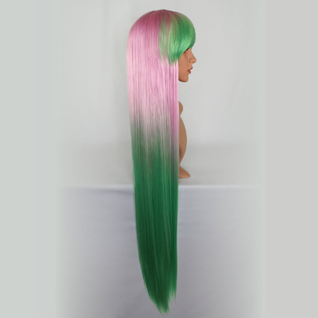 arda-wigs-suri-cosplay-per-cke-rosa-gr-n-extra-lang-mitsuri image 2