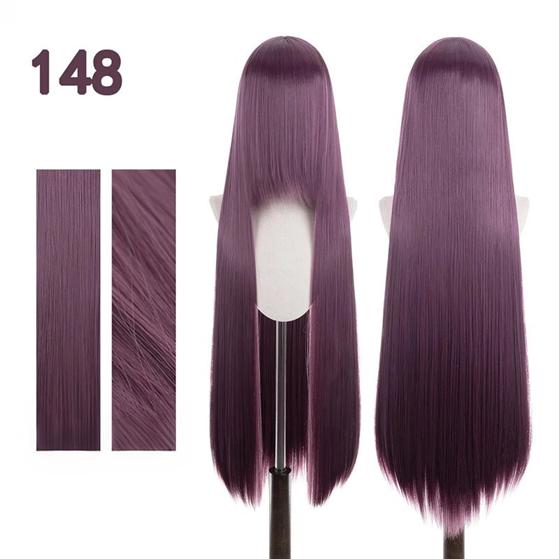lemailwig-basic-wigs-cosplay-per-cke-weinrot-100cm-lang image 8