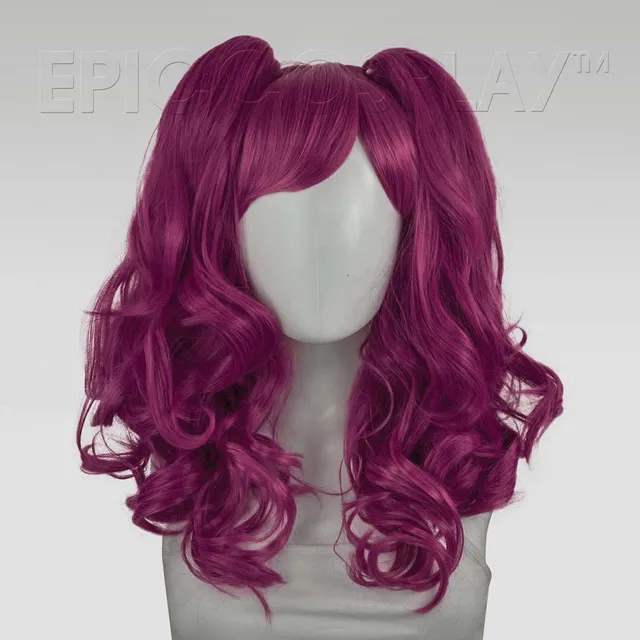 epiccosplaywigs-maia-raspberry-pink-mix-per-cke-lockig-set image 1