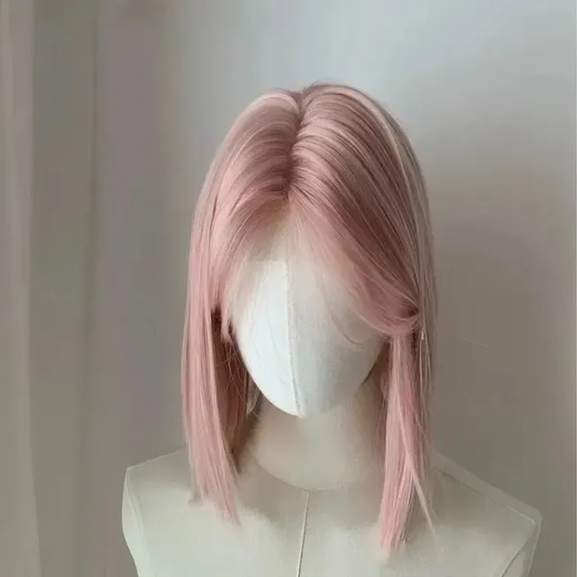 lemailwig-lace-wigs-front-lace-per-cke-pink-33cm-kurz image 1