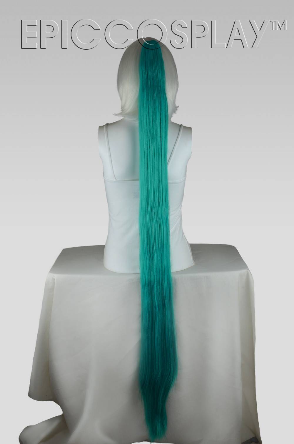 epic-cosplay-ponytail-clipon-zopf-vocaloid-green-127-cm image 1
