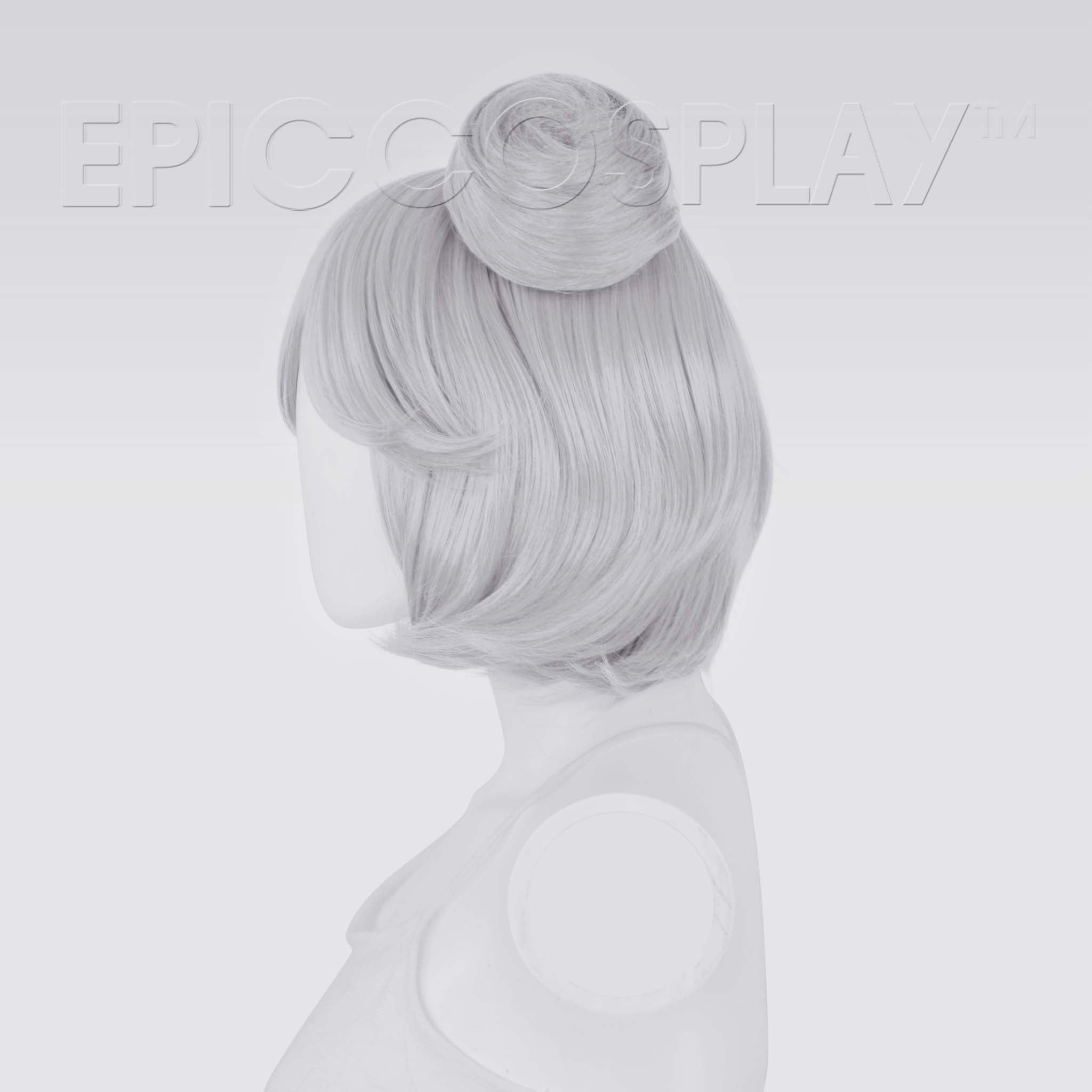 epiccosplaywigs-bun-set-silbergrau-per-cke-kurz-mit-dutts image 2