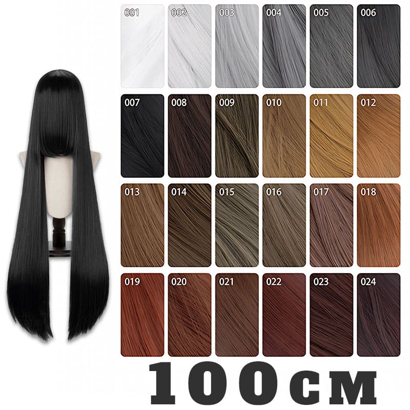 lemailwig-basic-wigs-cosplay-per-cke-schwarz-100cm-lang image 2