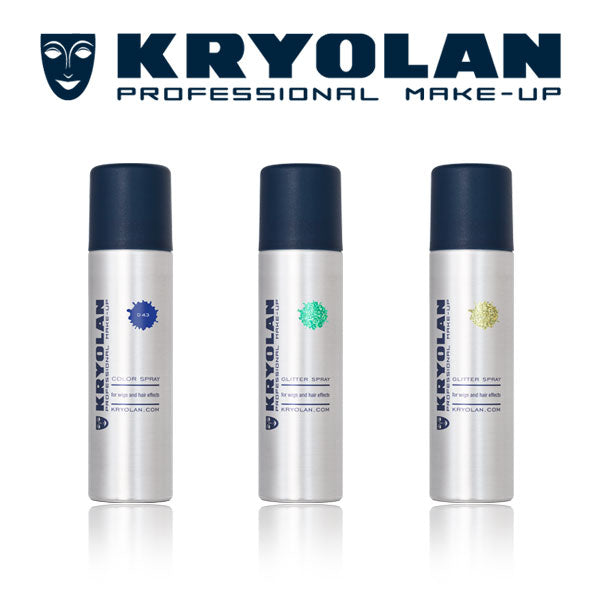 kryolan-glitter-spray-haar-glitzer-gr-n-auswaschbar image 1