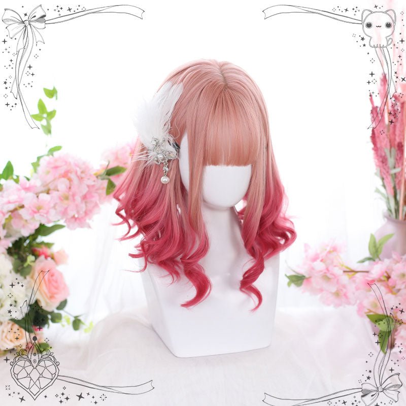 lemailwig-lolita-wigs-harajuku-per-cke-pink-35-cm image 2