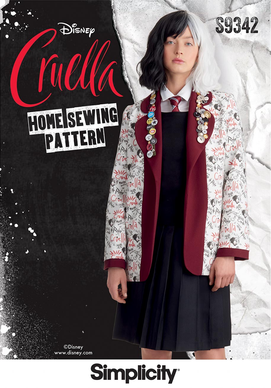 coscraft-9342-cruella-kost-m-schnittmuster-jacke-xs-xl image 1
