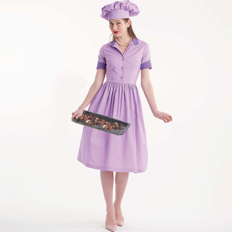 coscraft-9164-misses-costumes-kleid-schnittmuster-h5-retro image 2