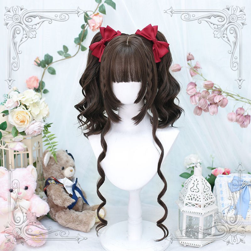 lemailwig-lolita-wigs-35cm-dunkelbraun-zopf-per-cke-jk image 2