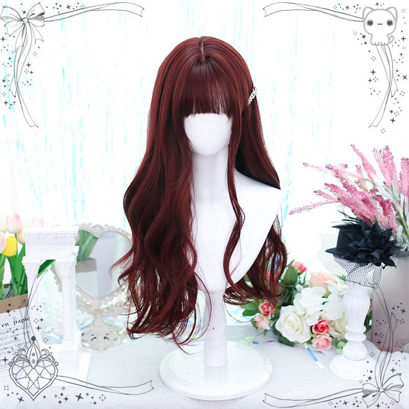 lemailwig-lolita-wigs-60cm-per-cke-dunkelrot-lockig image 6