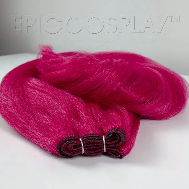 epiccosplaywigs-weft-extension-raspberry-pink-35-gecrimpt image 1