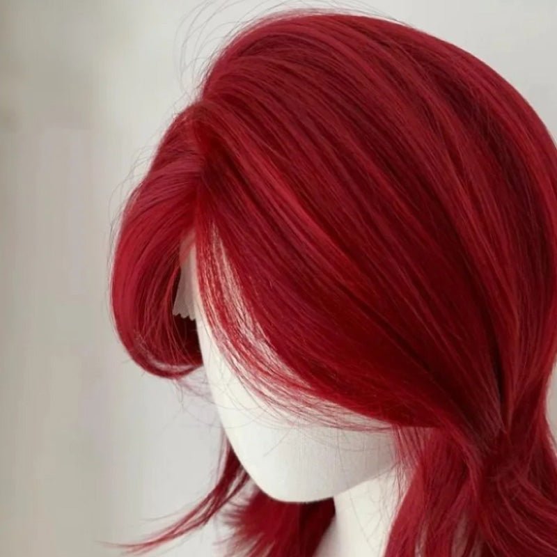 lemailwig-lace-wigs-front-lace-per-cke-rot-38cm-kurz image 4