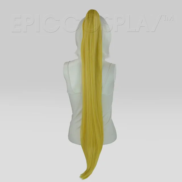 epiccosplaywigs-35-butterscotch-blond-ponytail-clipon-glatt image 1