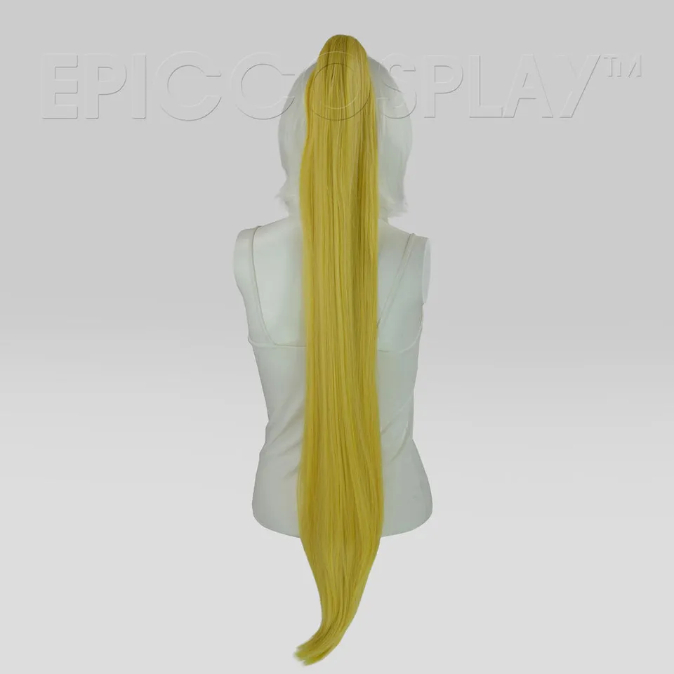 epiccosplaywigs-35-butterscotch-blond-ponytail-clipon-glatt image 1