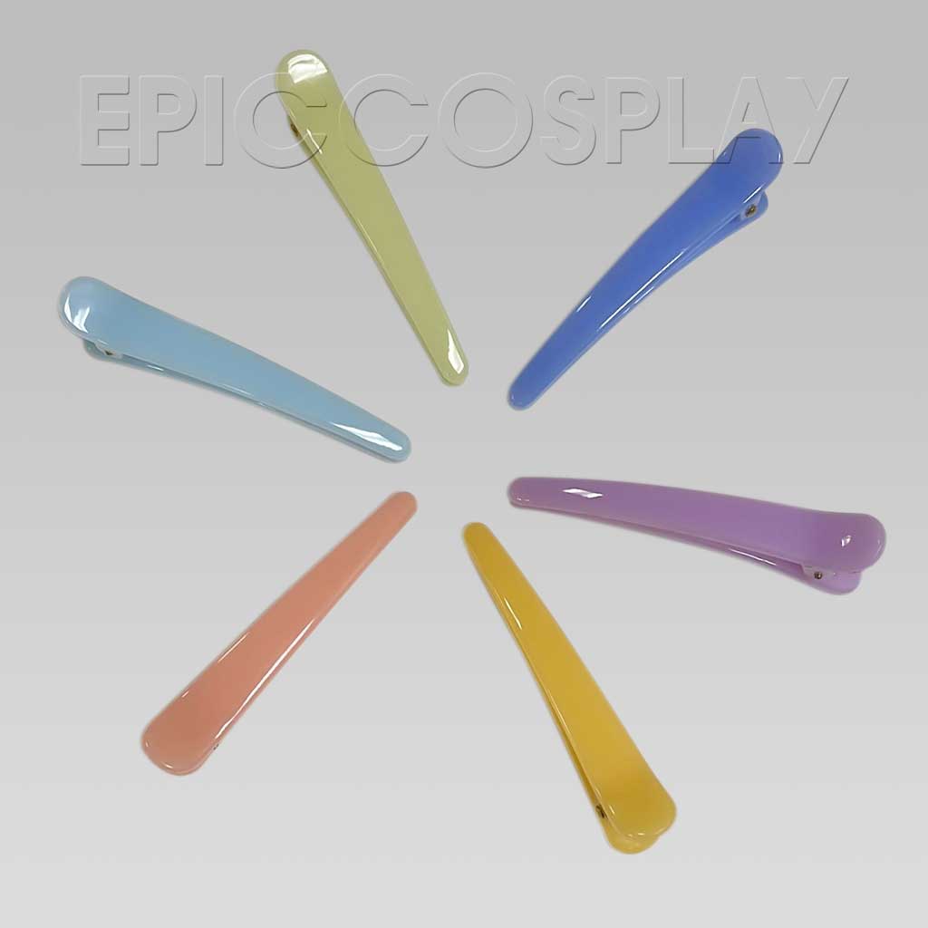 epiccosplaywigs-duck-bill-jelly-haarclips-6er-set-bunt image 2