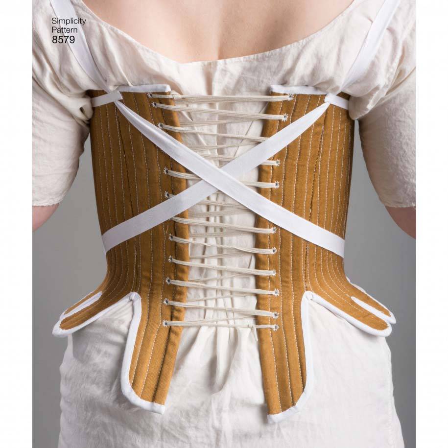 coscraft-8579-damen-kost-m-schnittmuster-korsett-gr-e-d5 image 2