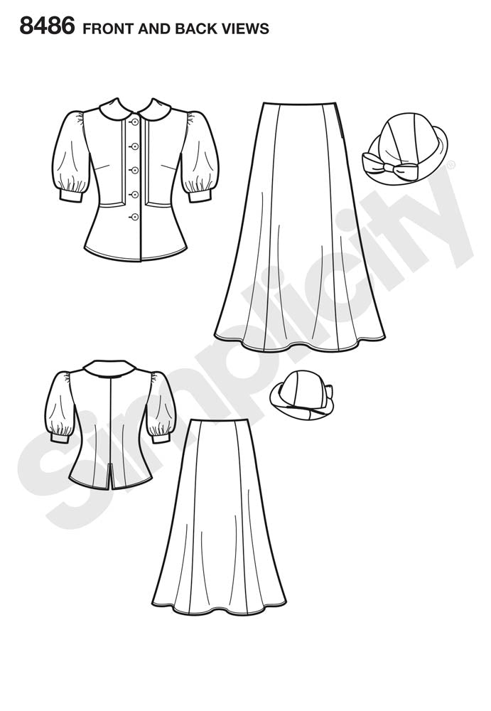 coscraft-8486-schneewittchen-kleid-schnittmuster-h5-6-14 image 8
