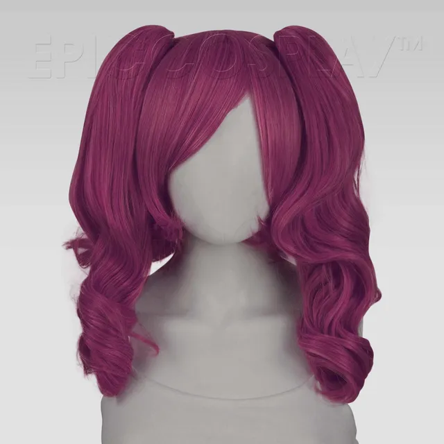 epiccosplaywigs-rhea-raspberry-pink-per-ckenset-mit-z-pfen image 1