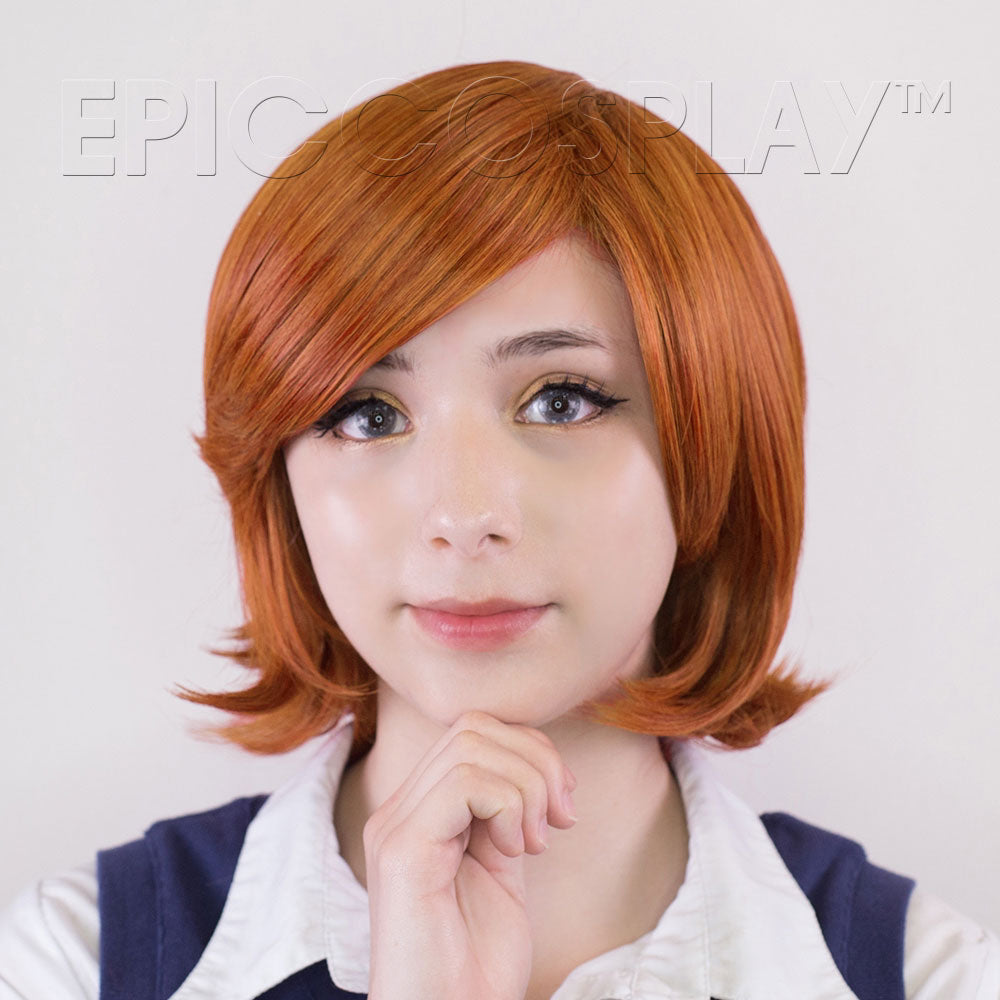 epiccosplay-chronos-autumn-orange-mix-bob-per-cke-kurz-orange image 1