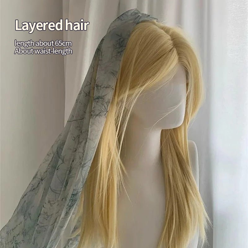 lemailwig-lace-wigs-per-cke-platinblond-65cm-glatt-front-lace image 1