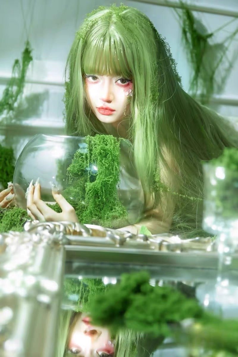 l-email-lolita-wigs-130cm-lang-glatt-cosplay-per-cke-gr-n image 3