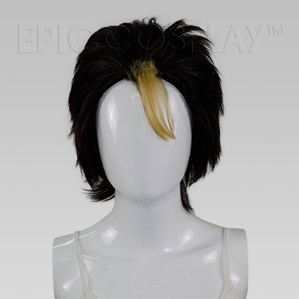 epiccosplay-signature-black-slick-back-kurzper-cke-schwarz-blond image 1