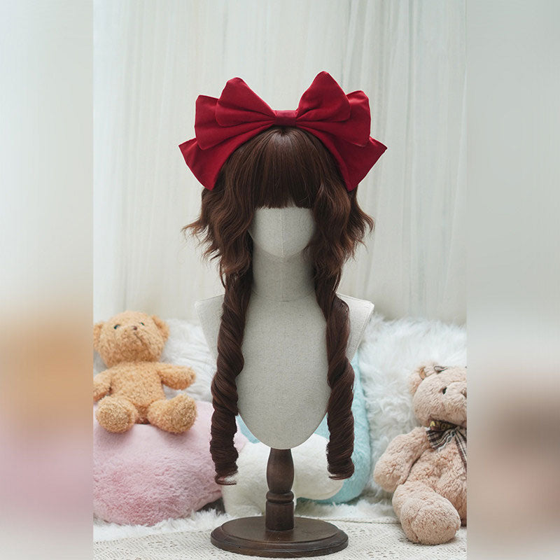 lemailwig-sweet-lolita-per-cke-locken-pony-60cm-dunkelbraun image 2