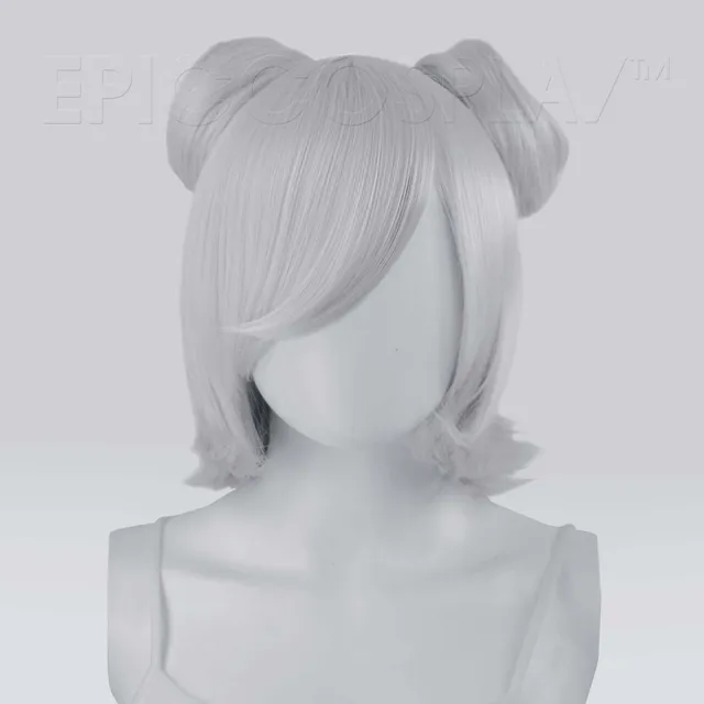 epiccosplaywigs-bun-set-silbergrau-per-cke-kurz-mit-dutts image 1