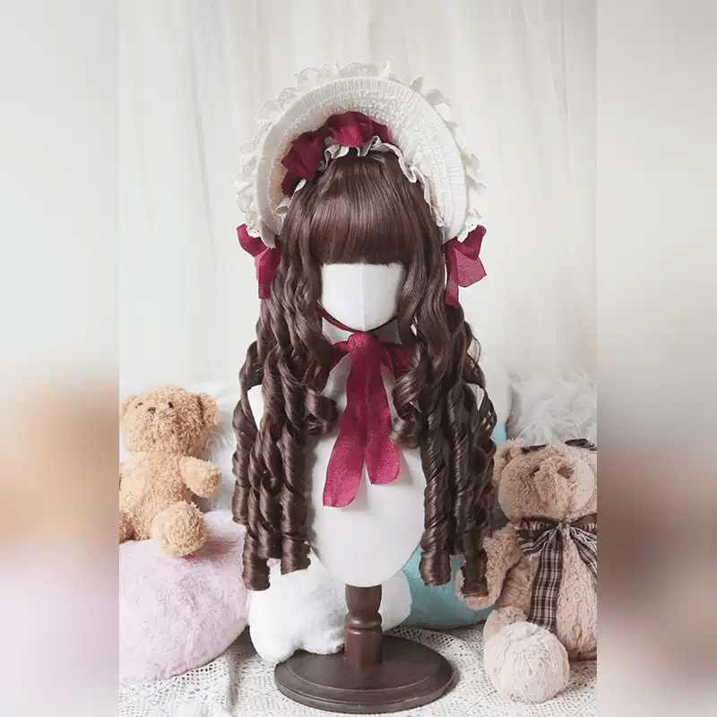 lemailwig-lolita-wigs-roman-curl-per-cke-hellbraun-60cm image 5