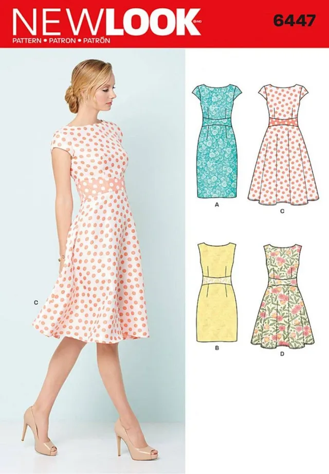 coscraft-6447-misses-dresses-schnittmuster-kleid-gr-a-8-20 image 1
