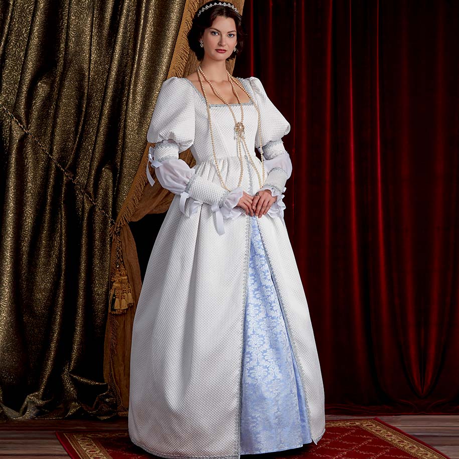 coscraft-9090-renaissance-kost-m-schnittmuster-h5-6-14 image 2