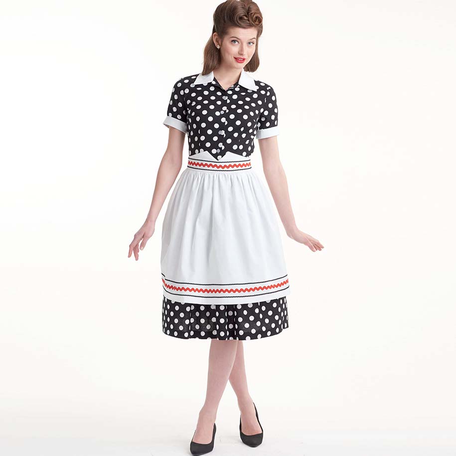coscraft-9164-misses-costumes-kleid-schnittmuster-h5-retro image 3