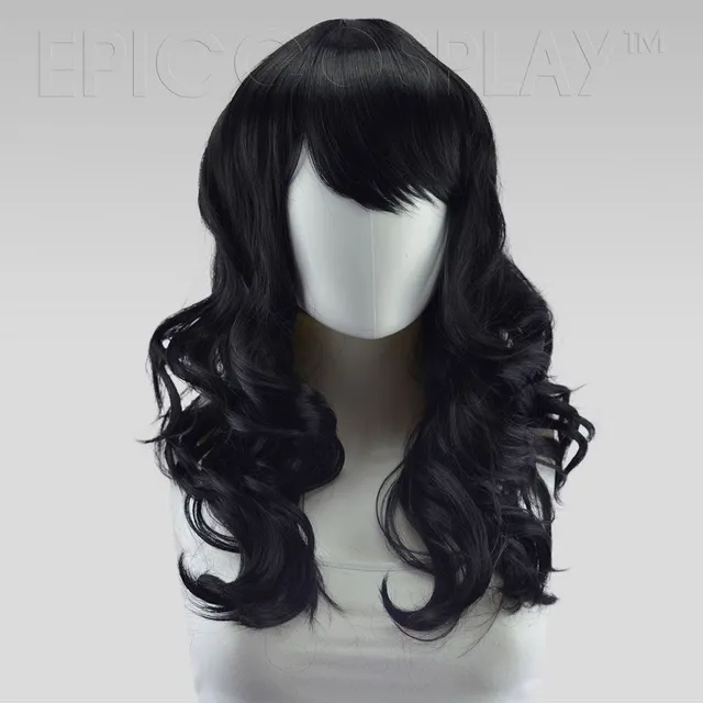 epiccosplaywigs-hestia-black-22-per-cke-schwarz-lockig-mit-pony image 1