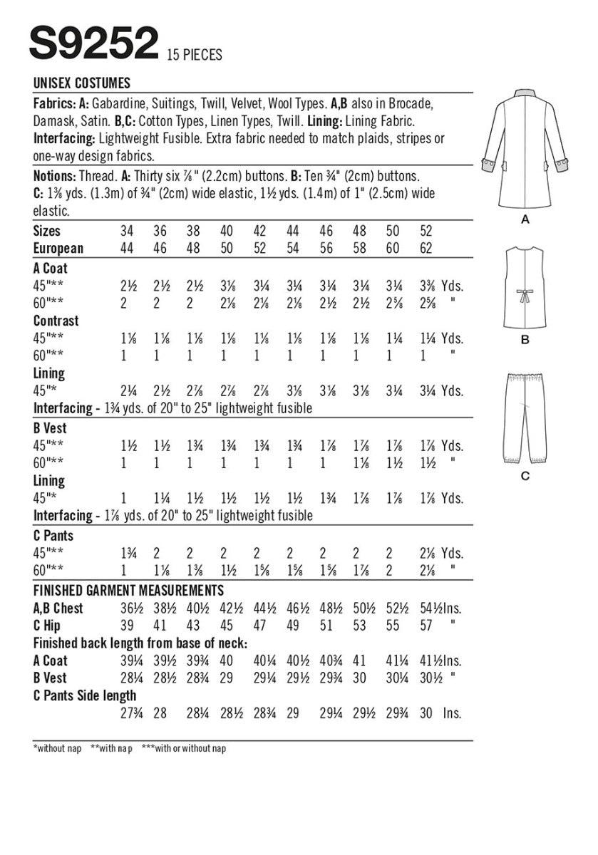 coscraft-sewing-patterns-9252-schnittmuster-uniform-kost-m-aa image 7