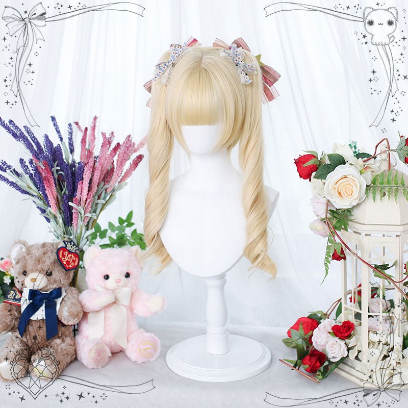 lemailwig-lolita-wigs-per-cke-blond-doppelzopf-45-cm image 4