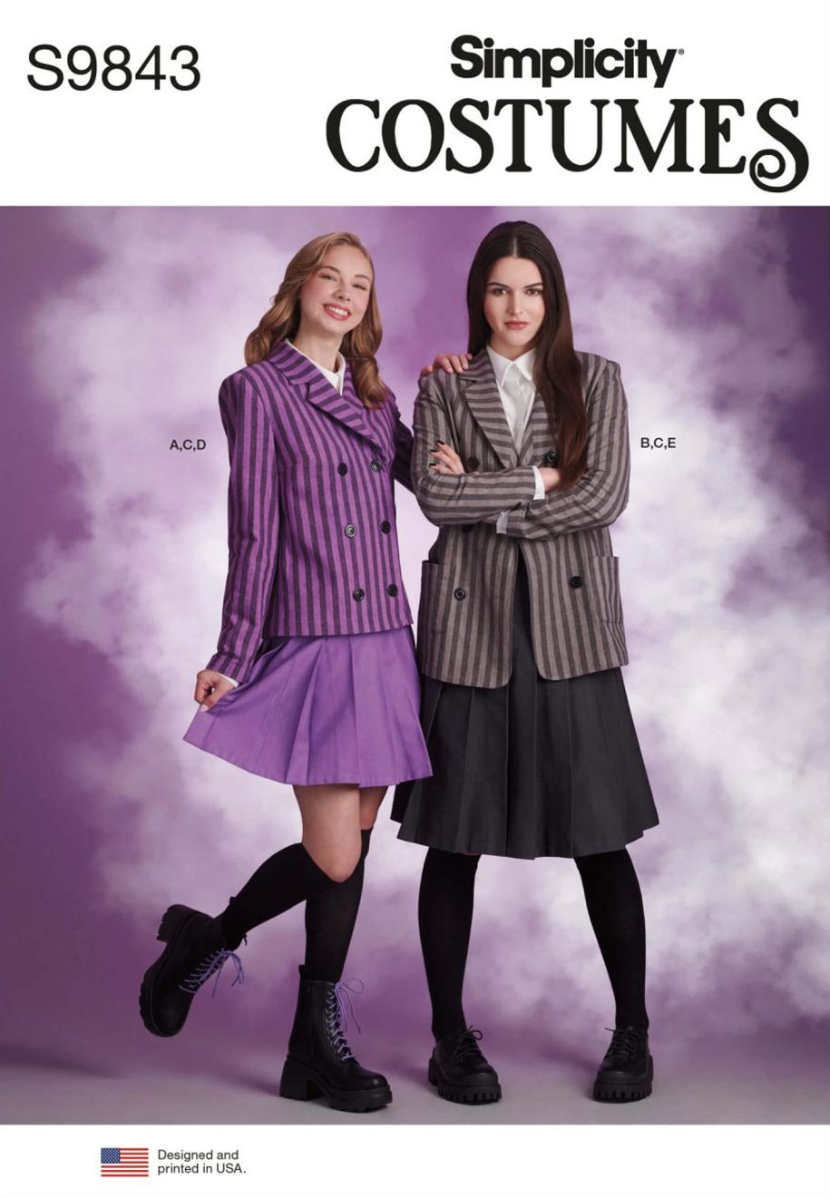 coscraft-sewing-patterns-9843-schnittmuster-kost-m-gr-h5-jacke-rock image 1
