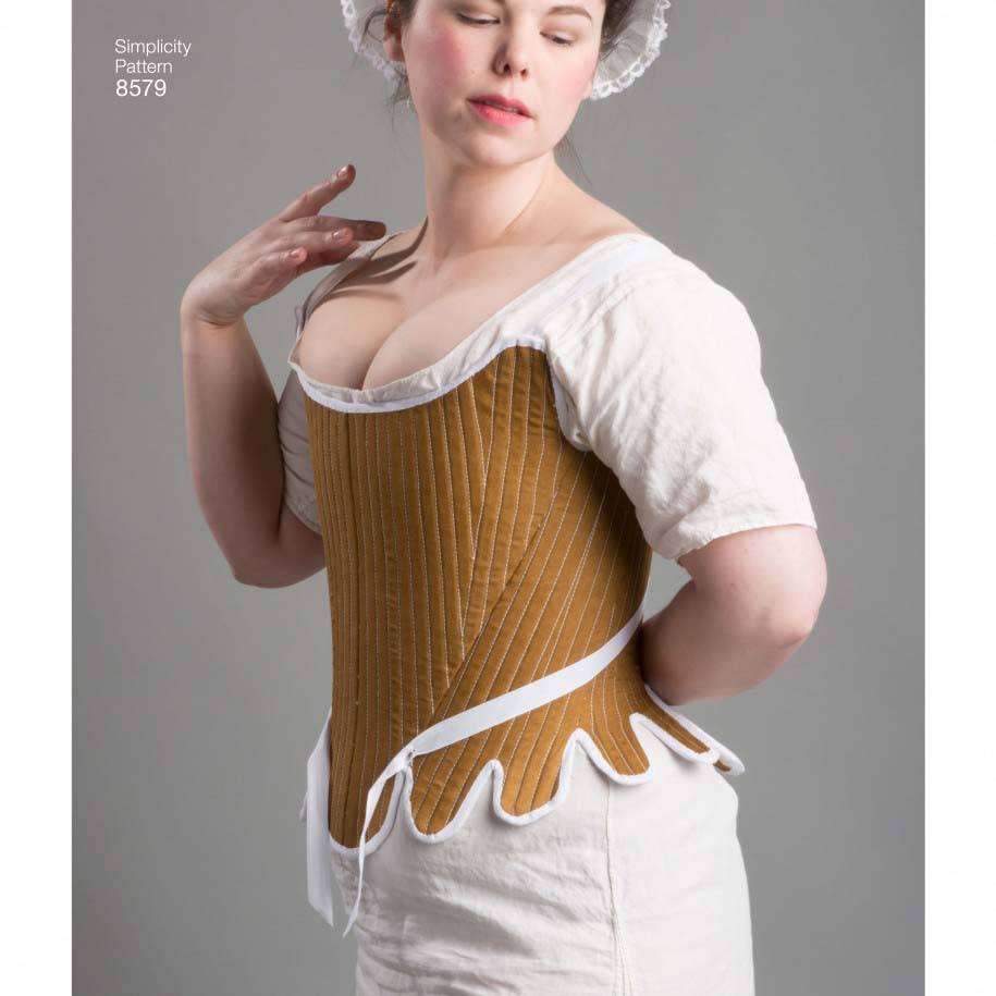coscraft-8579-damen-kost-m-schnittmuster-korsett-gr-e-d5 image 3