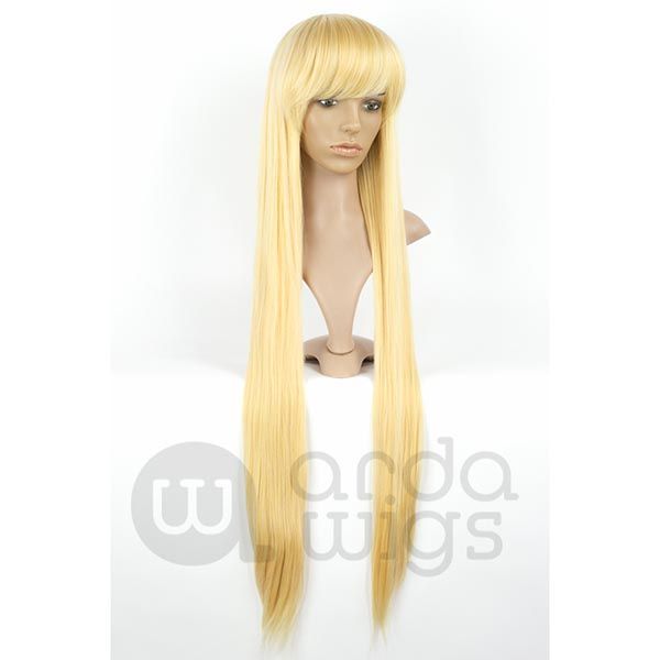 arda-wigs-venus-classic-cosplay-per-cke-100-cm-mit-pony-schwarz image 1
