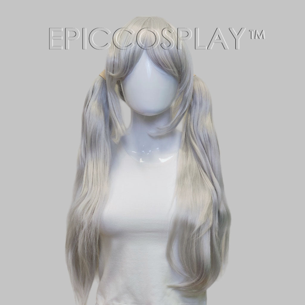 epiccosplaywigs-evangeline-silbergrau-zopf-per-cke-mit-pony image 1