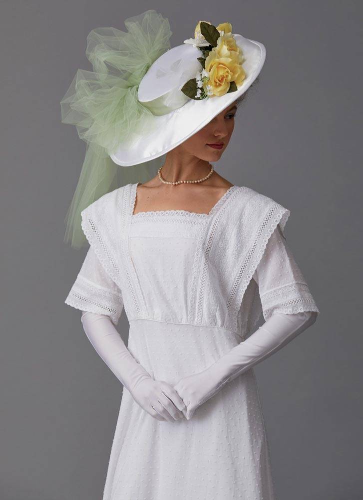 coscraft-b6610-damen-kost-m-schnittmuster-kleid-hut-a5 image 2