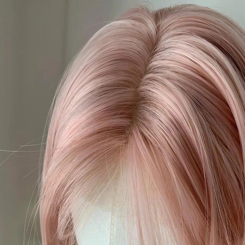 lemailwig-lace-wigs-front-lace-per-cke-pink-33cm-kurz image 4