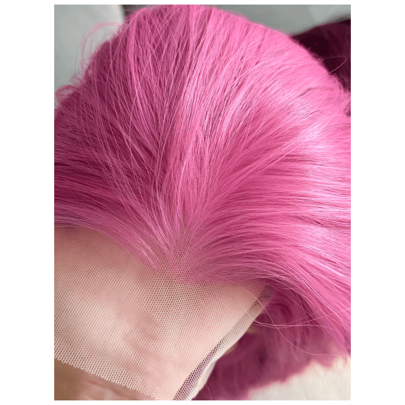 lemailwig-pink-series-front-lace-per-cke-rosa-glatt-75-80cm image 3